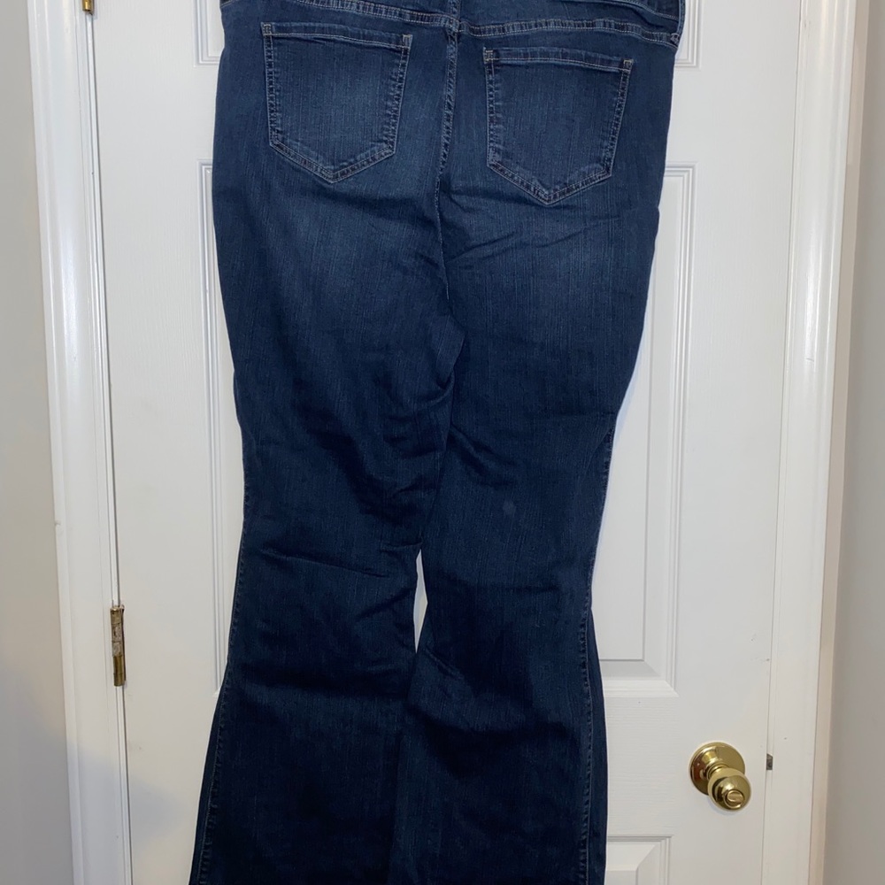 Torrid dark wash flare jeans